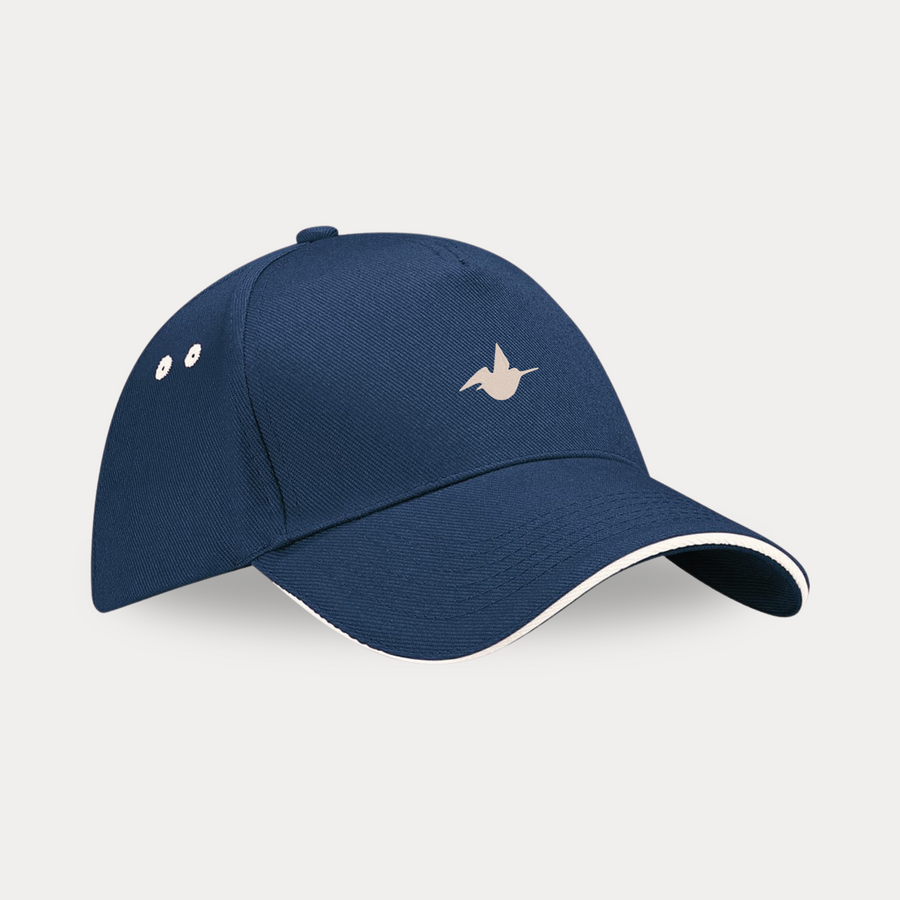 Casquette Baseball Bleu Marine / Beige Face