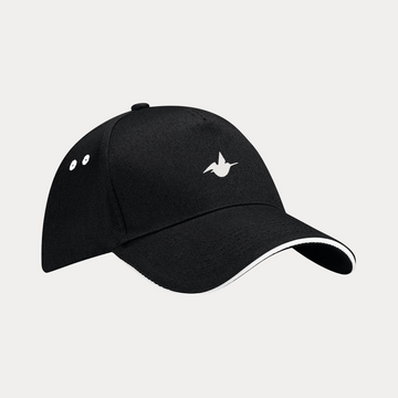 Casquette Baseball Noir / Blanc Face