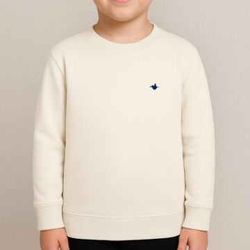 Sweat Enfant FP Ivoire / Bleu Marine