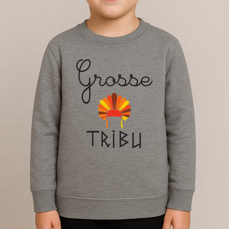 Sweat Grosse Tribu - Enfant