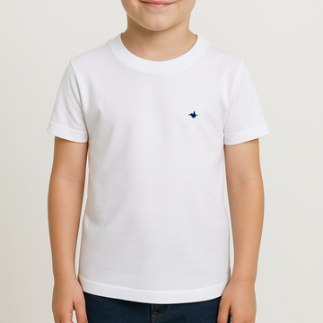 T-Shirt col rond jersey coupe ajustée - Enfant